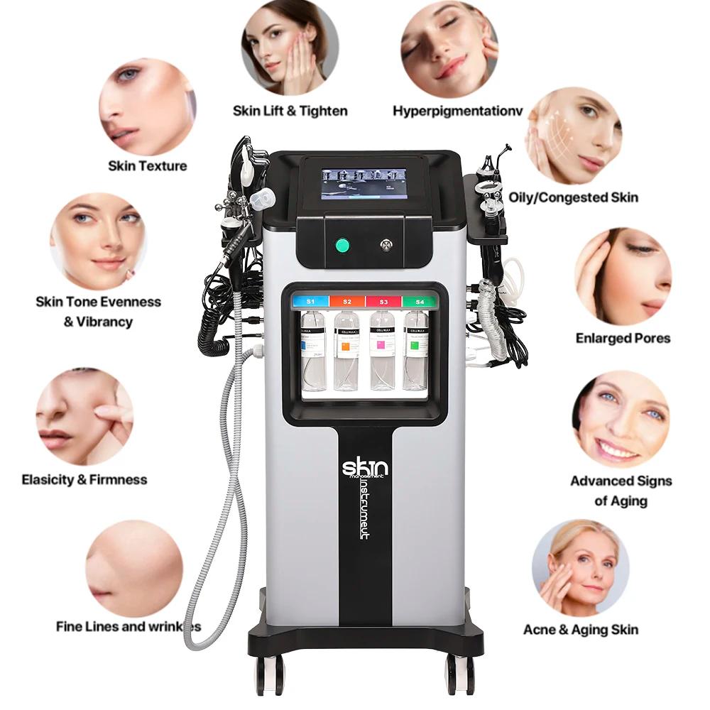 Missheart 10 en 1 eau oxygène Hydro Machine nettoyage en profondeur exfoliant gestion de la peau rég