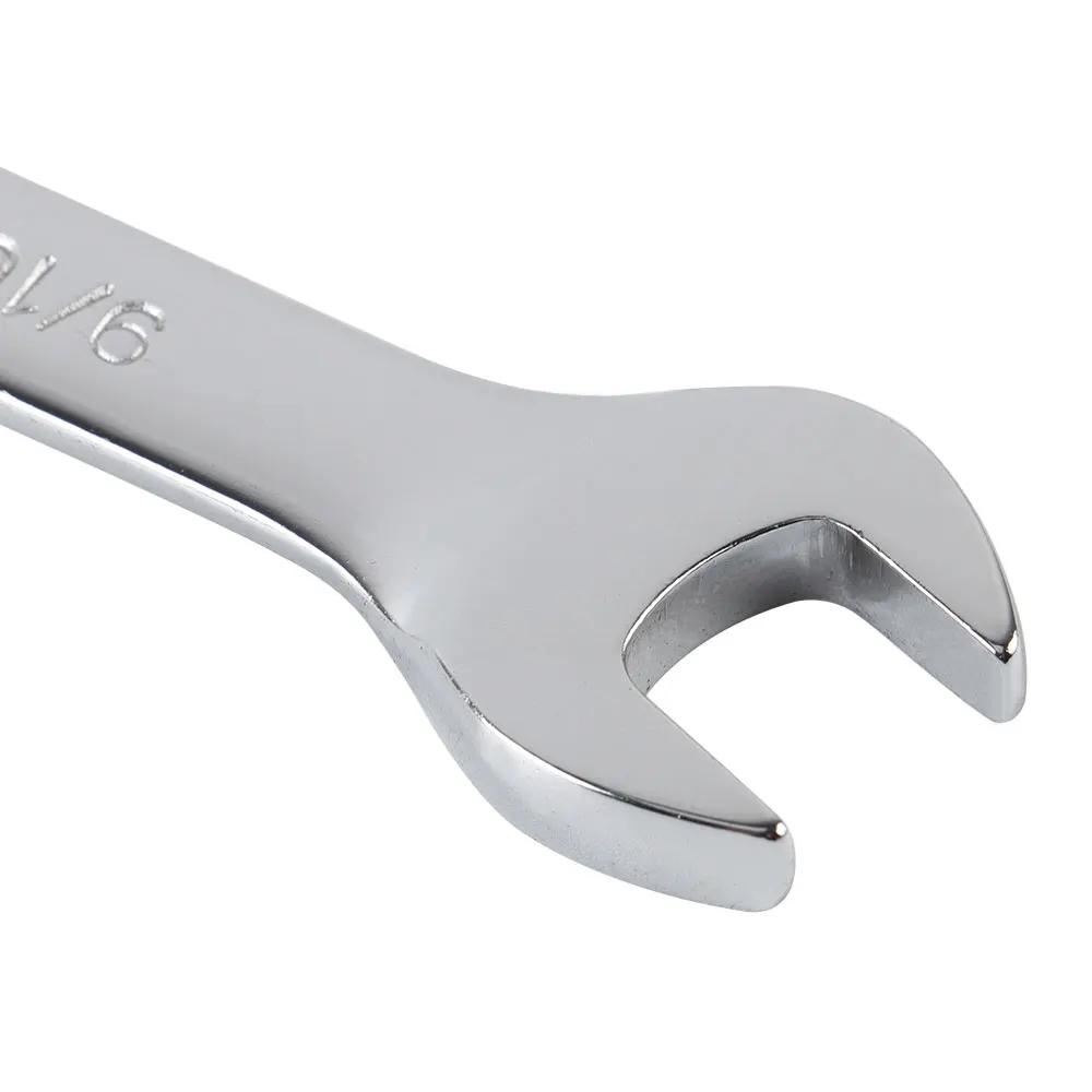 Jeu de clés à cliquet de taille impériale, 1/4 à 1 pièce, outils manuels, cliquet à 72 dents, tête f