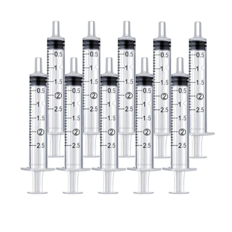 Seringue réutilisable en plastique pour mesurer les nutriments, outil de cuisine hydroponique, 1ml-1