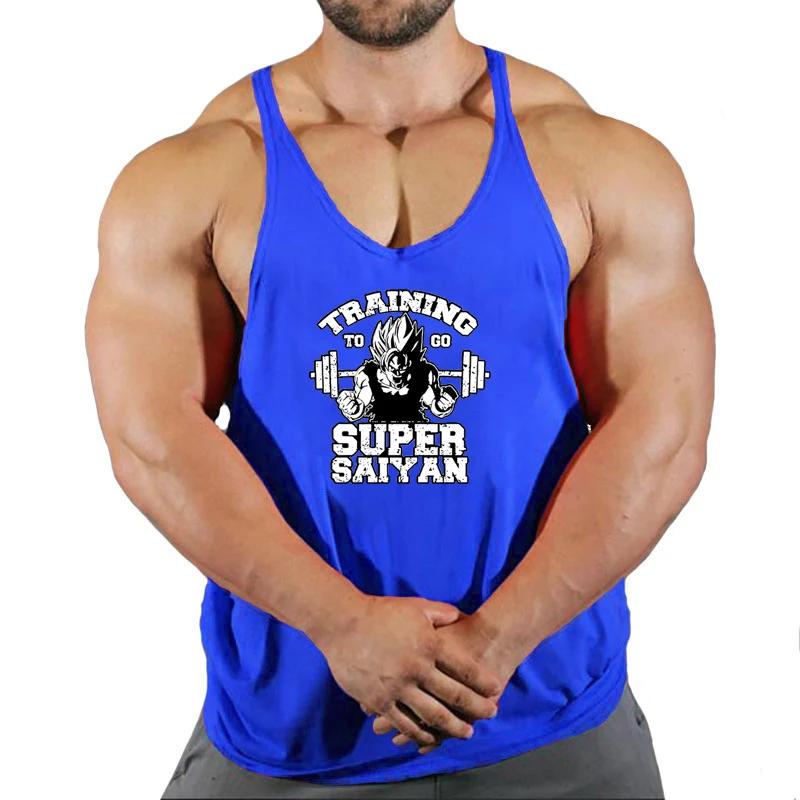 Gilet de fitness sans manches pour hommes, sous-vêtements de sport, t-shirt, chemise de sport, gilet