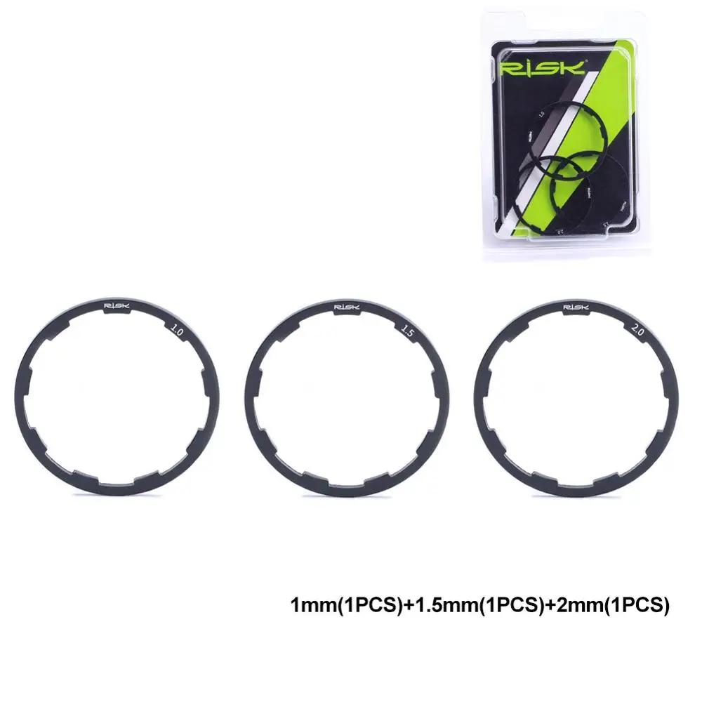 Rondelle de moyeu rainurée pour vélo, entretoises de support inférieur pour vtt, joint de Cassette d