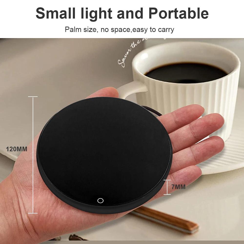 Chauffe-tasse thermostatique USB, coussin chauffant, chauffe-tasse, lait, thé, eau, bureau à domicil