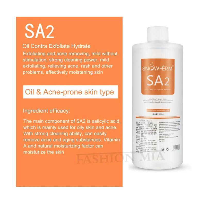 Sérum hydrofacial liquide pour le visage AS1 SA2 AO3, solution Aqua Peel pour machine de beauté, soi