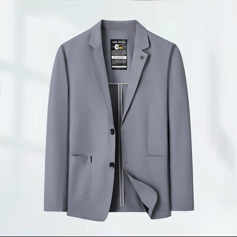 Costume de protection solaire décontracté et élégant pour homme, style coréen, printemps-été-automne