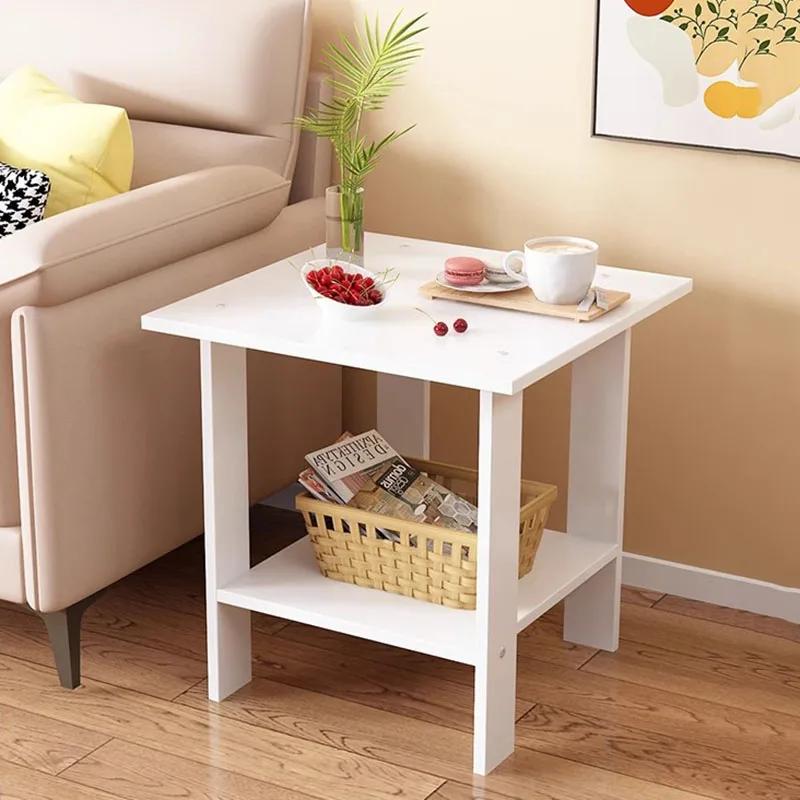 Table De chevet De chambre Simple, café Mobile, rangement De luxe, ordinateur, bon marché, meubles D