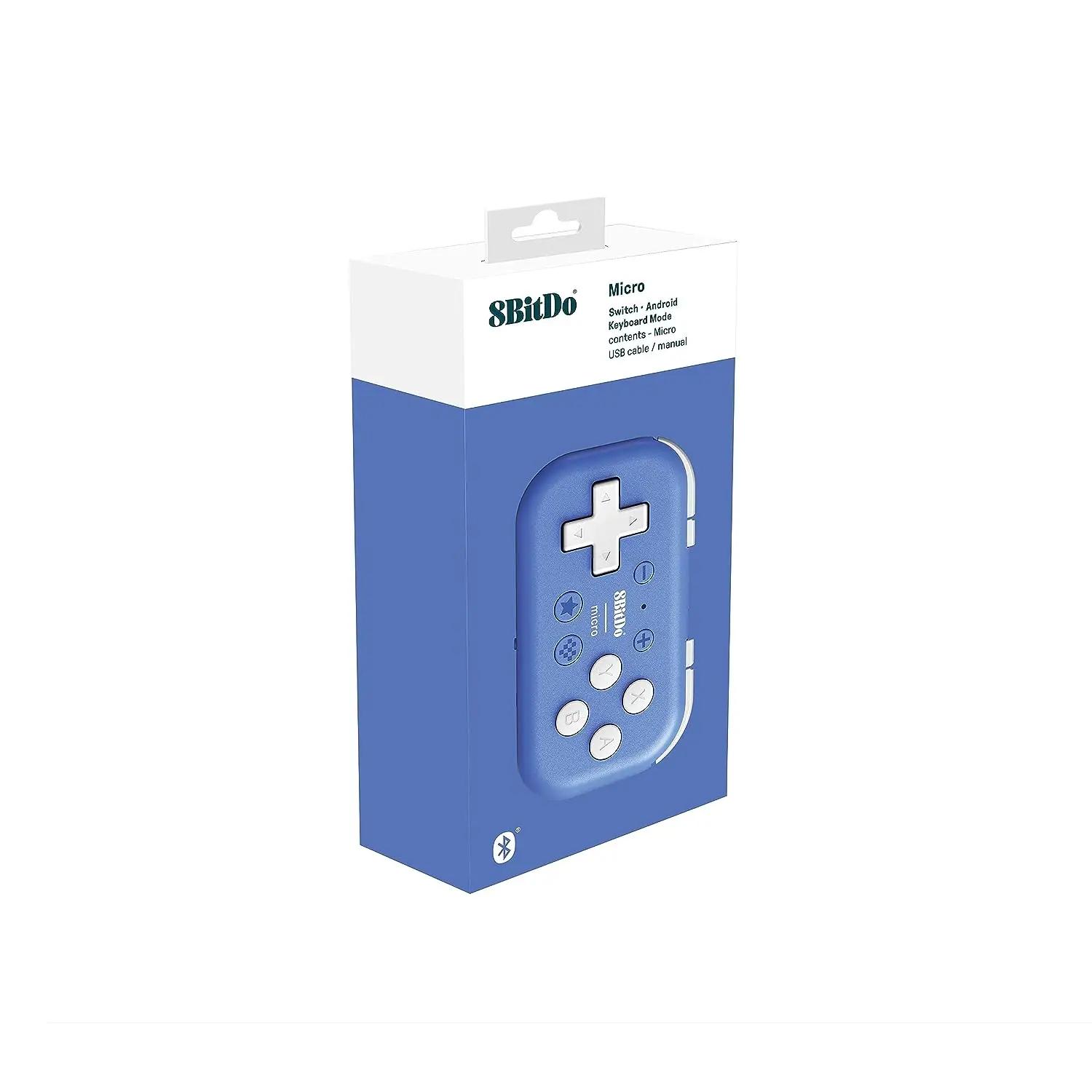 8BitDo Micro manette de jeu Bluetooth Mini contrôleur de jeu pour Switch, Android et Raspberry Pi, p