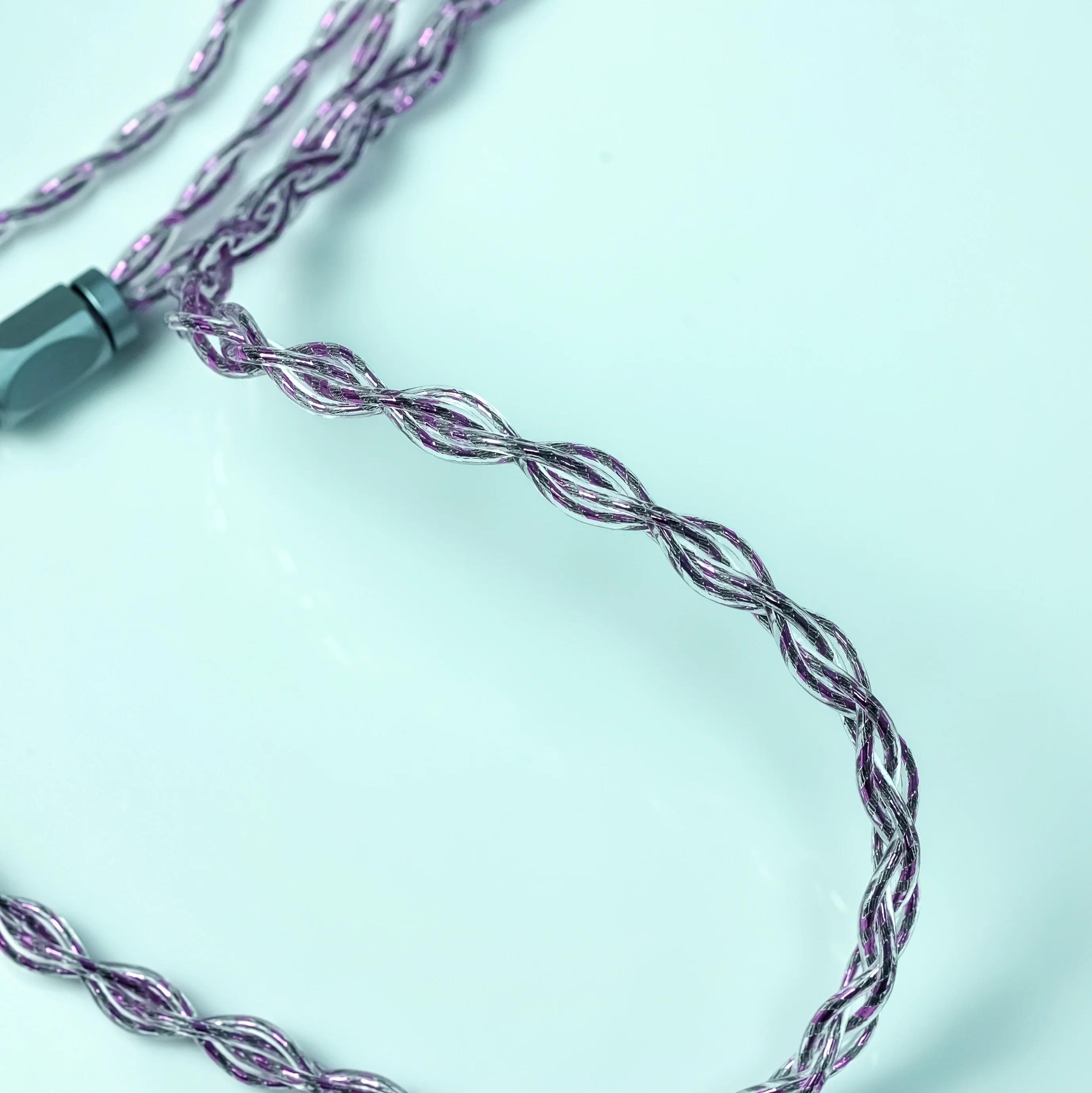 Câble B fiable, graphène immergé dans l'huile de haute pureté, câble IEM MMCX 0.78mm 2 broches 3.5mm