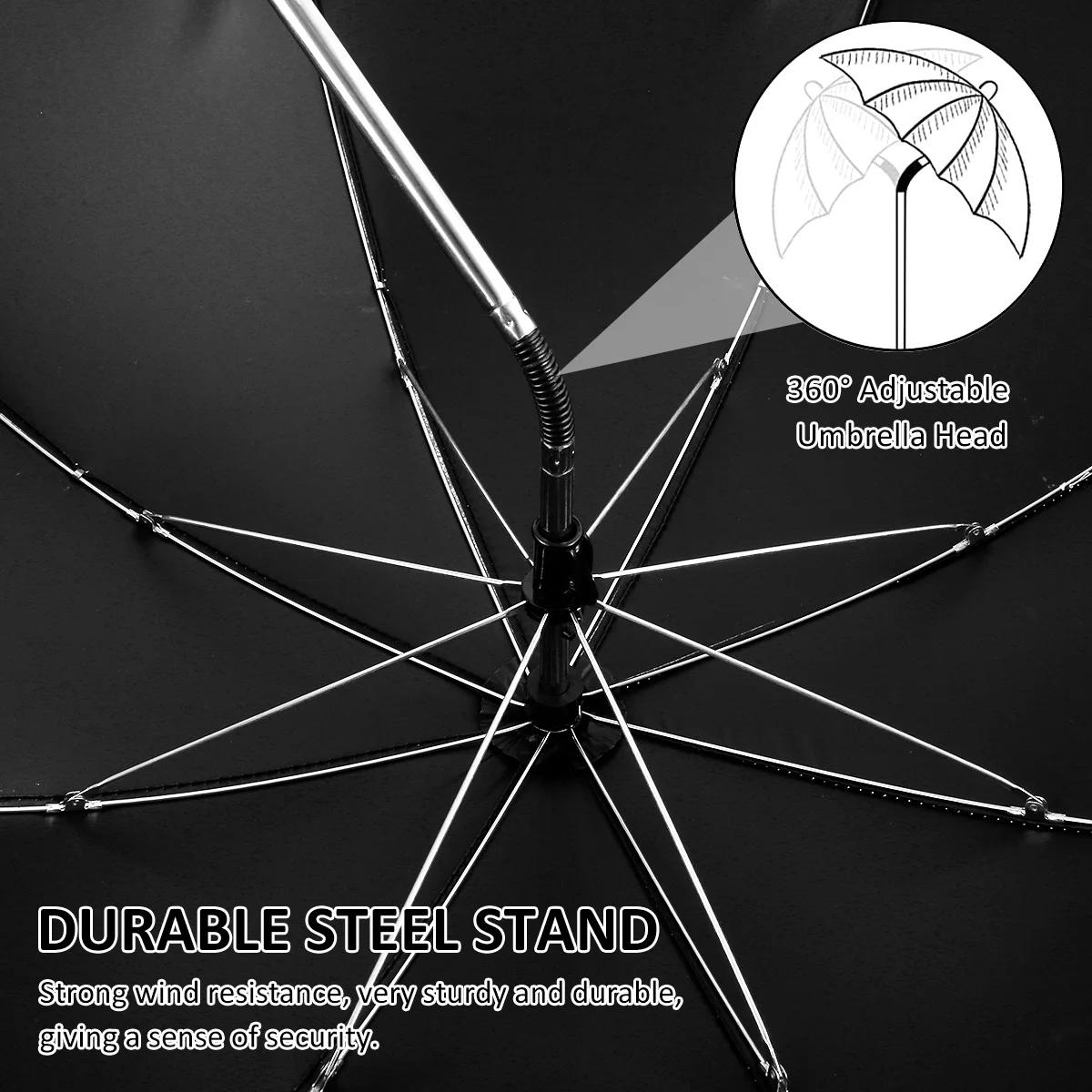 Parapluie universel pour poussette de bébé, protection contre les UV, le soleil et la pluie, parasol