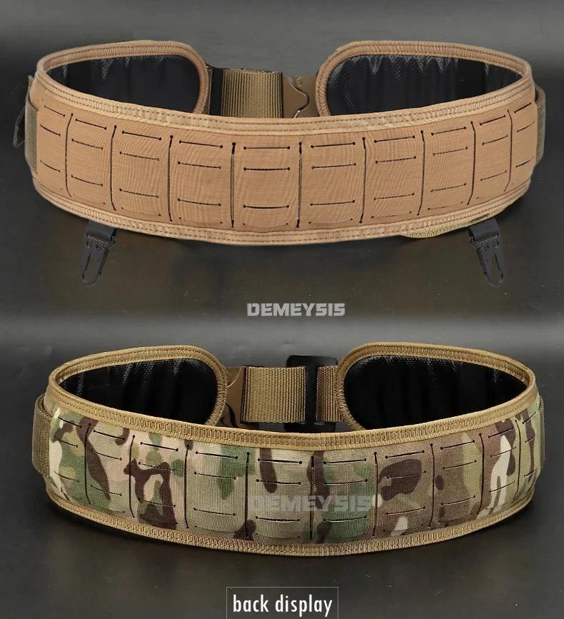 Ceinture tactique rembourrée Airsoft CS Combat Molle Airsoft ceintures Duty Paintball ceinture de ta