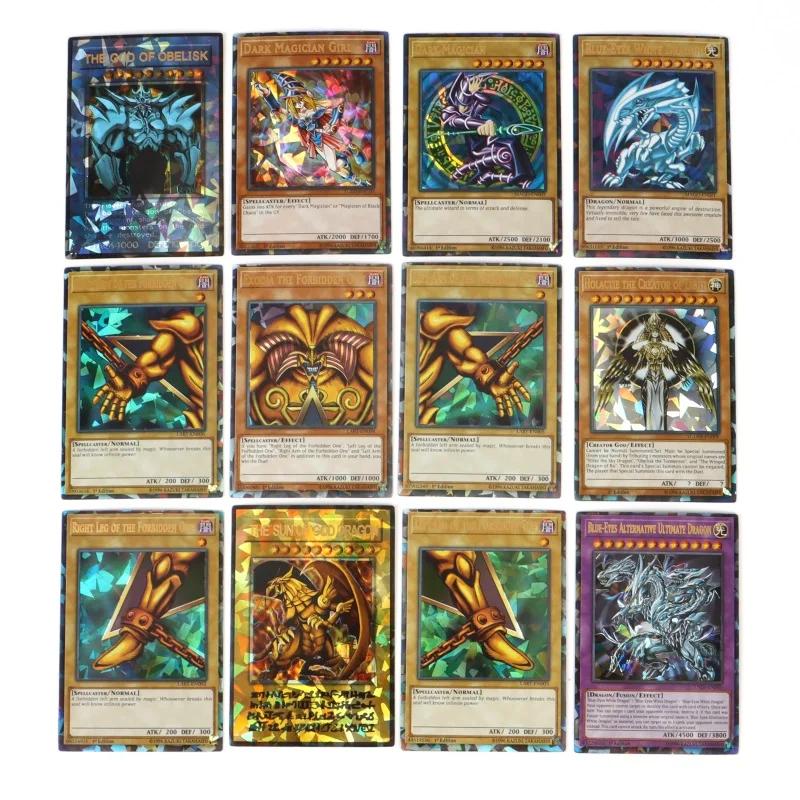 66-148 pièces cartes Yugioh avec boîte en fer blanc Yu Gi Oh carte holographique Version anglaise le