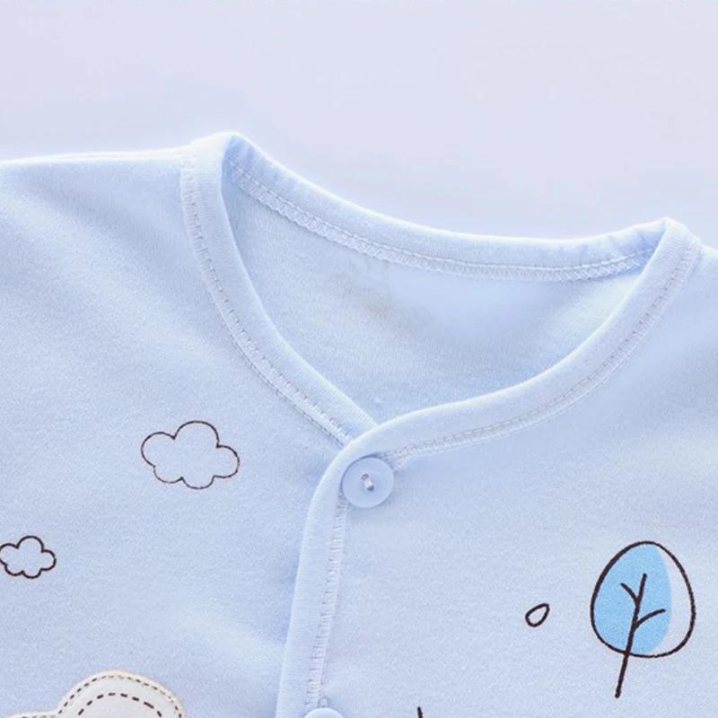 7 pièces printemps nouveau-né bébé trucs enfant en bas âge vêtements dessin animé mignon coton T-shi