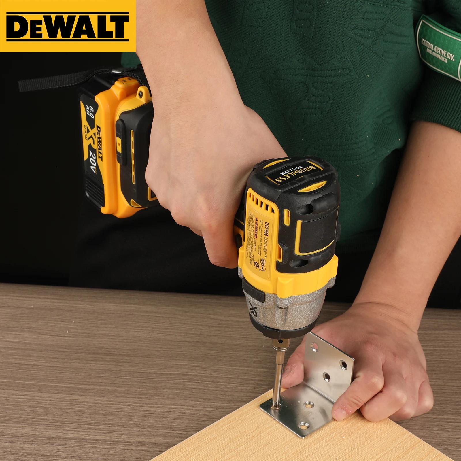 Clé à chocs sans fil DeWalt DCF880 20V Max XR sans balais - Couple de 205 N·m, compacte et multifonc