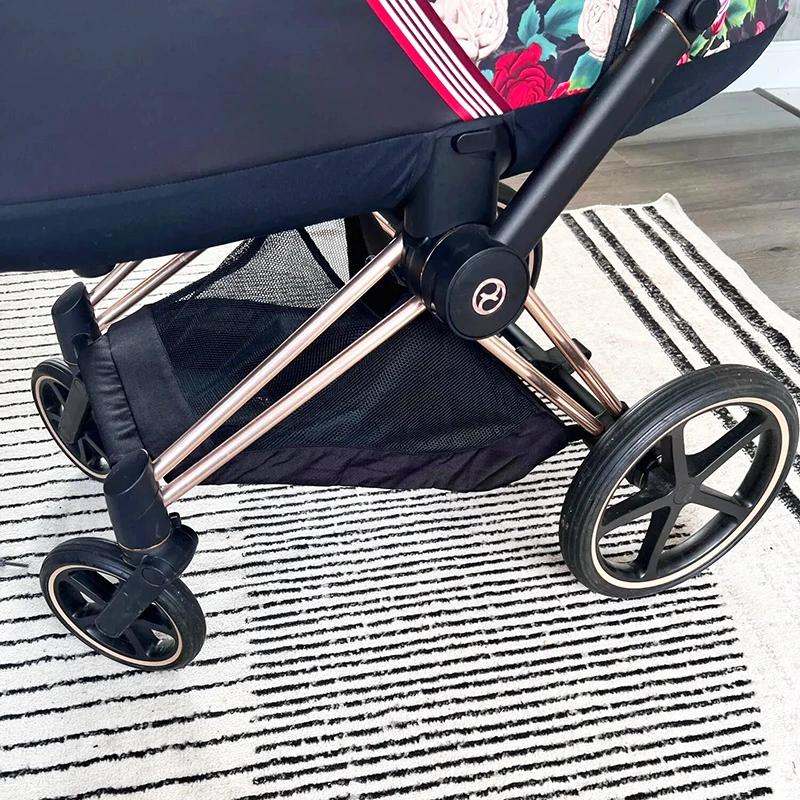Panier de poussette pour Cybex Priam 3/4(2019 ~ 2025), sac de courses, sac de rangement, accessoires