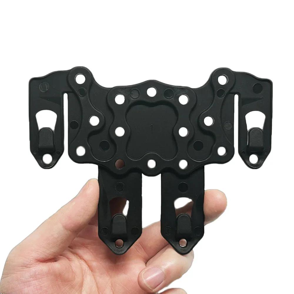 Adaptateur de fixation en plastique pour gilet MOLLE, support de poche à dos, clip pour holster Gloc