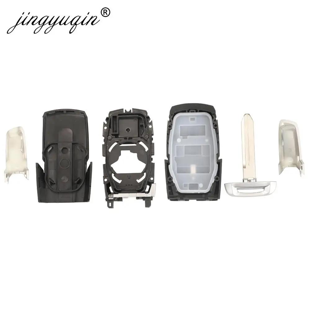 Jingyuqin Smart Remote Car Key Shell Case pour Dodge RAM 1500 Limited LongHorn 2019 2020 2021 Fob OH