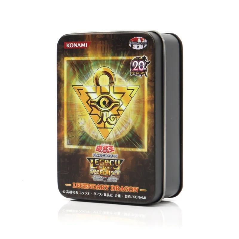 66-148 pièces cartes Yugioh avec boîte en fer blanc Yu Gi Oh carte holographique Version anglaise le