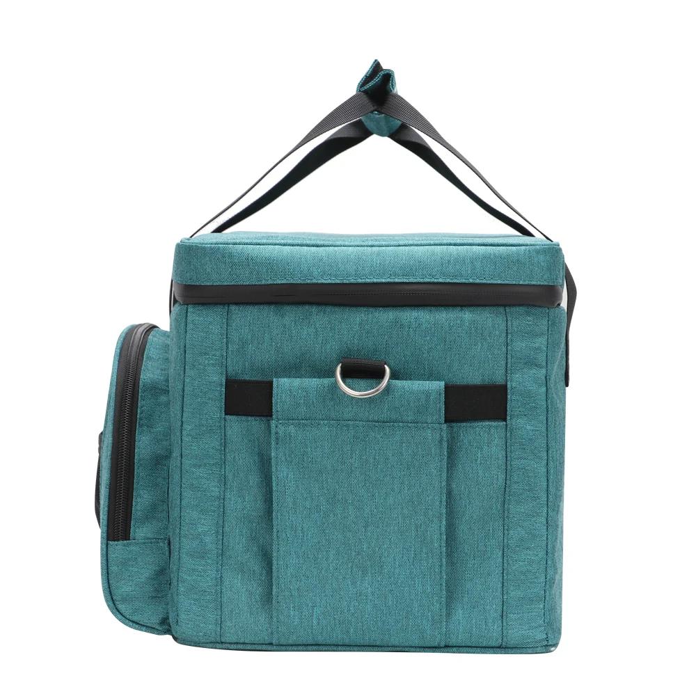 16/28L 40 canettes Sac à main isotherme avec sangle Sac de pique-nique Sac isotherme Sac isolé pour 