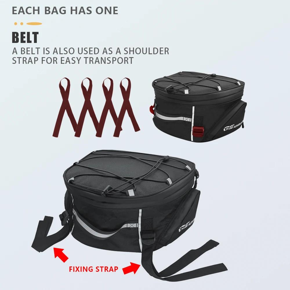Sacoches arrière universelles pour bagages Hurcycles, sac de rangement de voyage, accessoires pour B