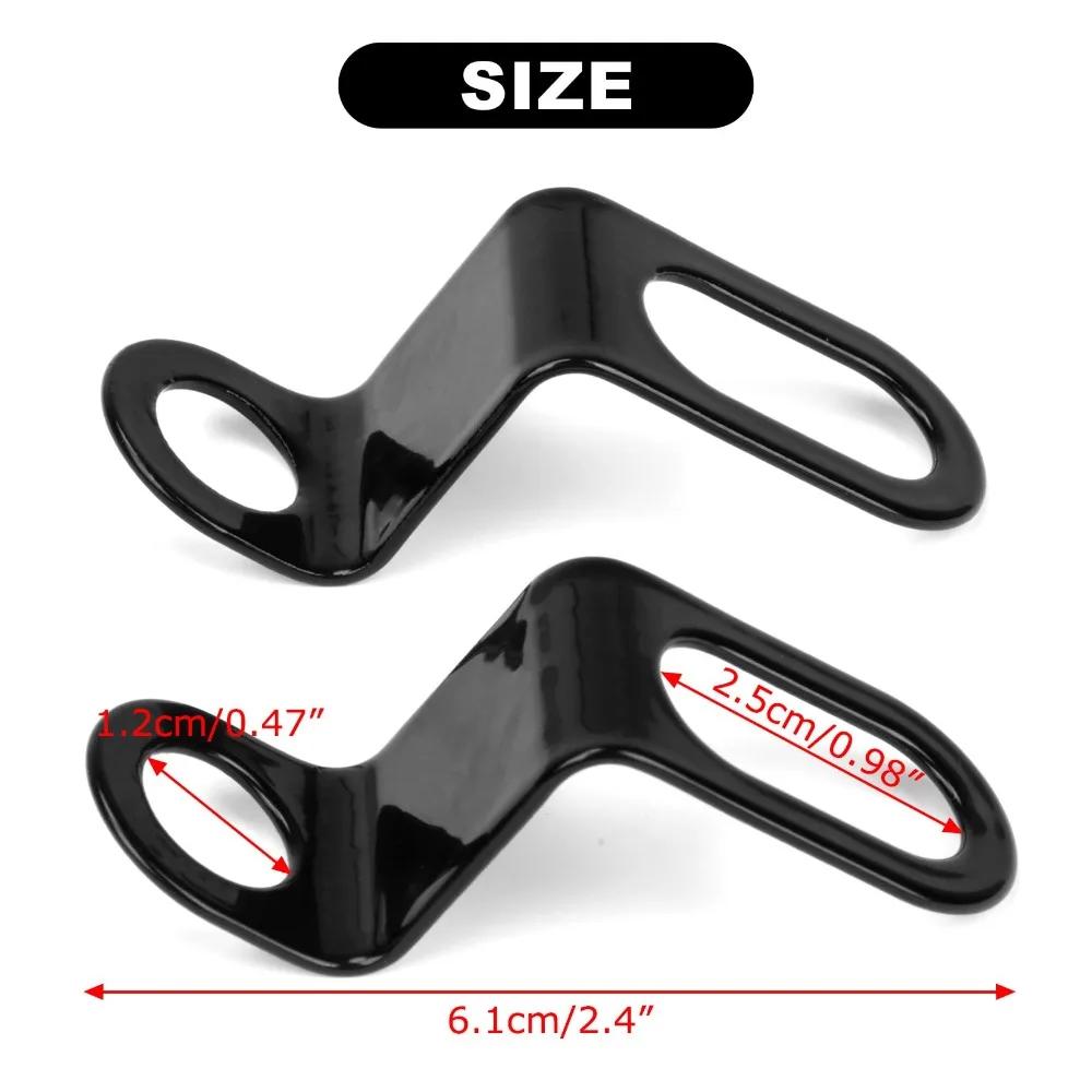 Clignotants de moto pour vélo électrique universel, supports de montage, clignotants arrière, trou d