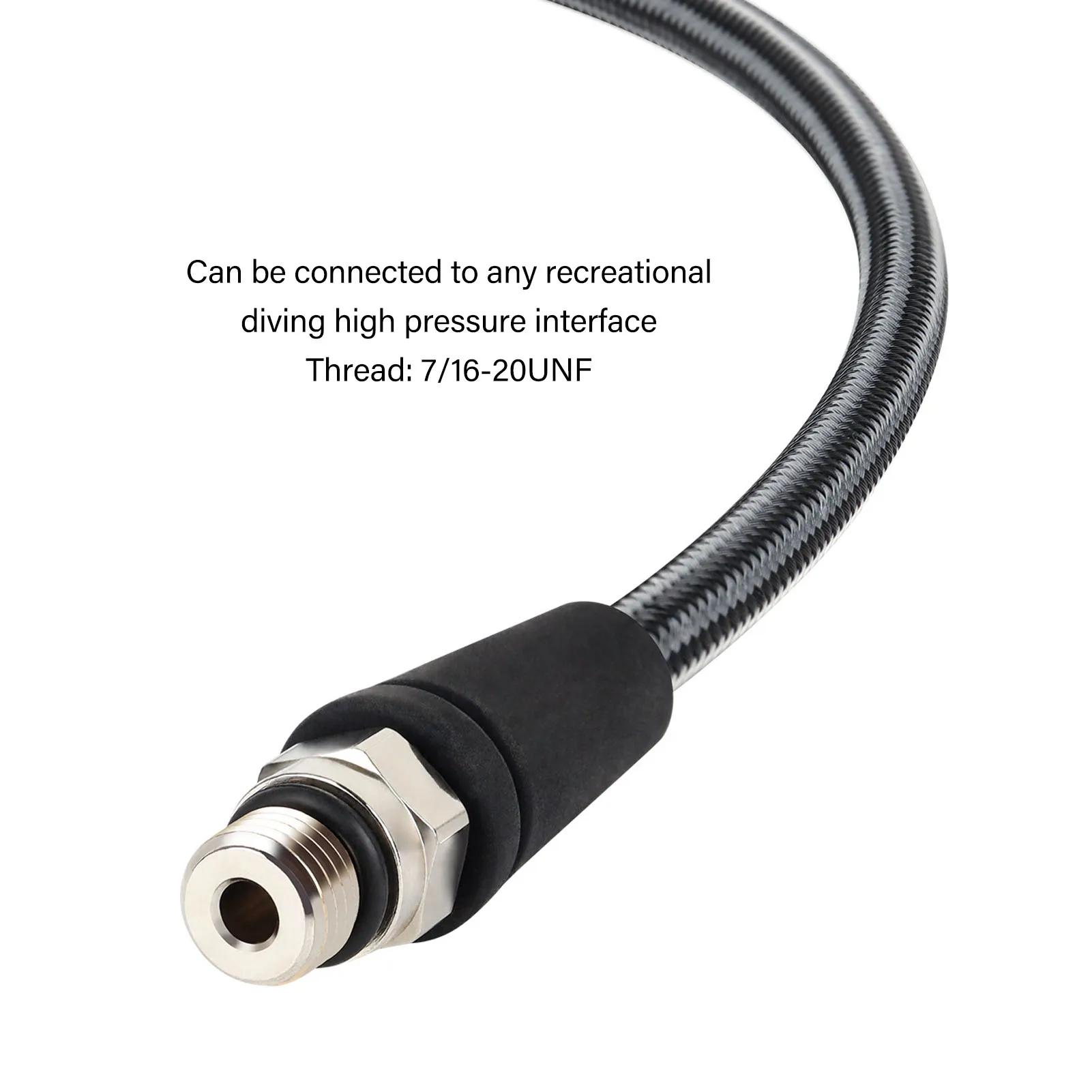 Tuyau haute pression pour plongée sous-marine Sochi, flexible et sûr, tissé en fibre de carbone, pro