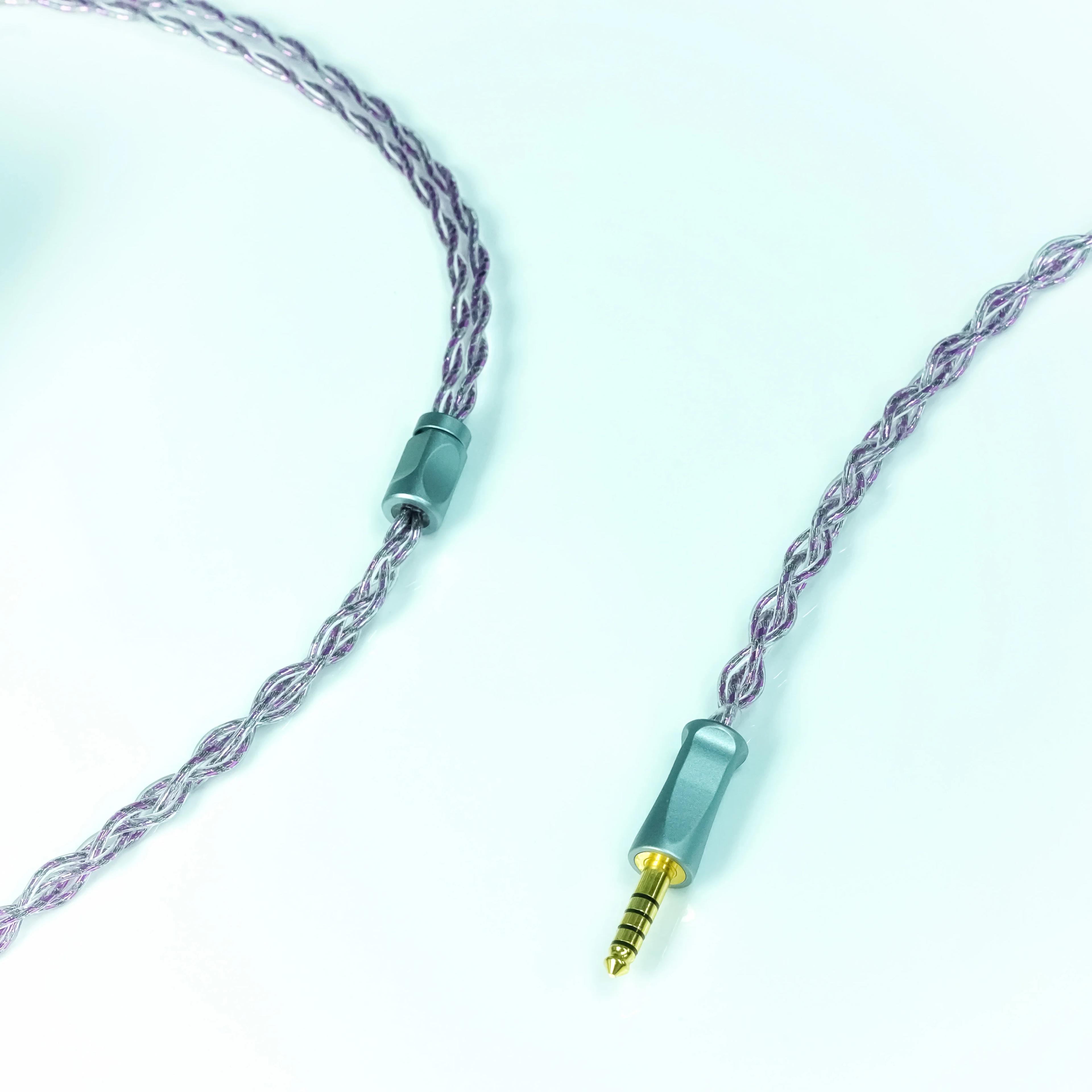Câble B fiable, graphène immergé dans l'huile de haute pureté, câble IEM MMCX 0.78mm 2 broches 3.5mm