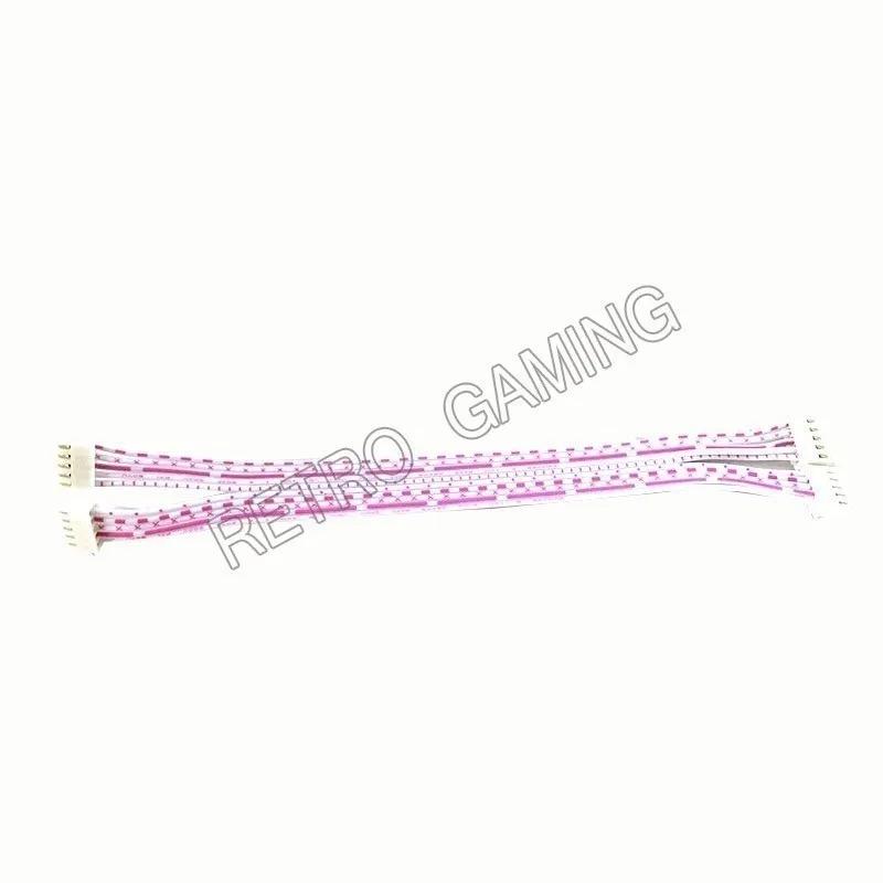 Kit de carte de circuit imprimé USB zéro retard, manette à bouton-poussoir LED, câble 5 broches pour