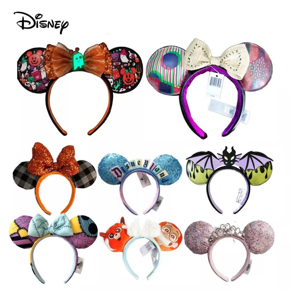 Disney Minnie Mickey oreilles bandeau fête de vacances paillettes coiffure arcs oreilles COSTUME ban