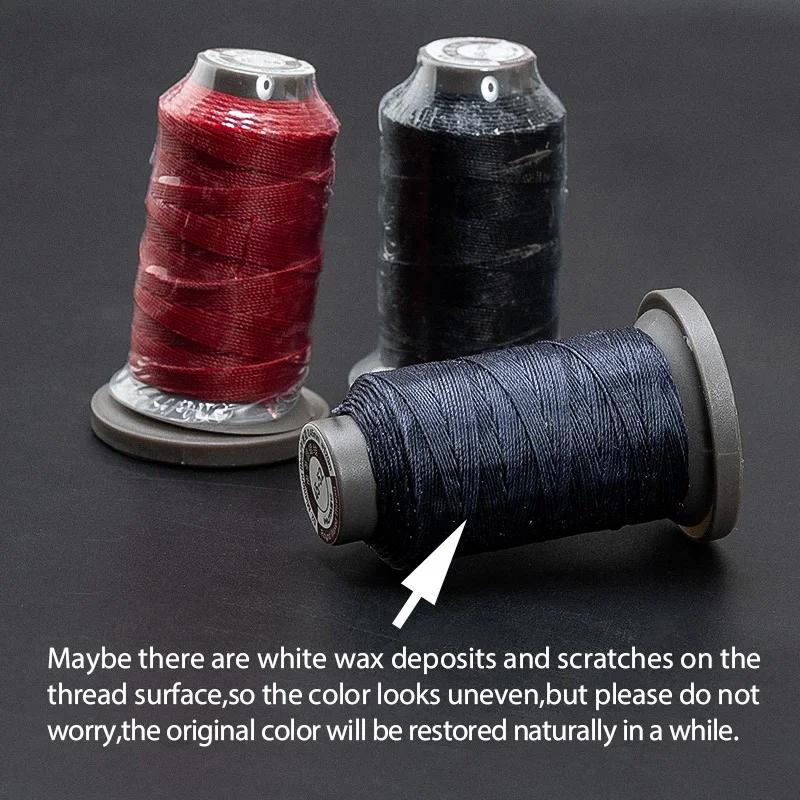 WUTA 70-120m fil ciré rond cordon de réparation chaîne Polyester ligne de couture à la main pour Bra