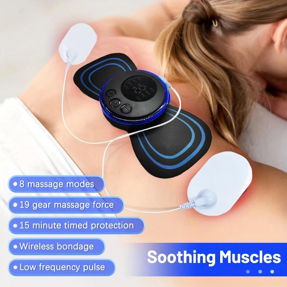 Ohio eur de cou aste avec télécommande, 8 modes, EMS, faible impulsion morte, instituts de relaxatio