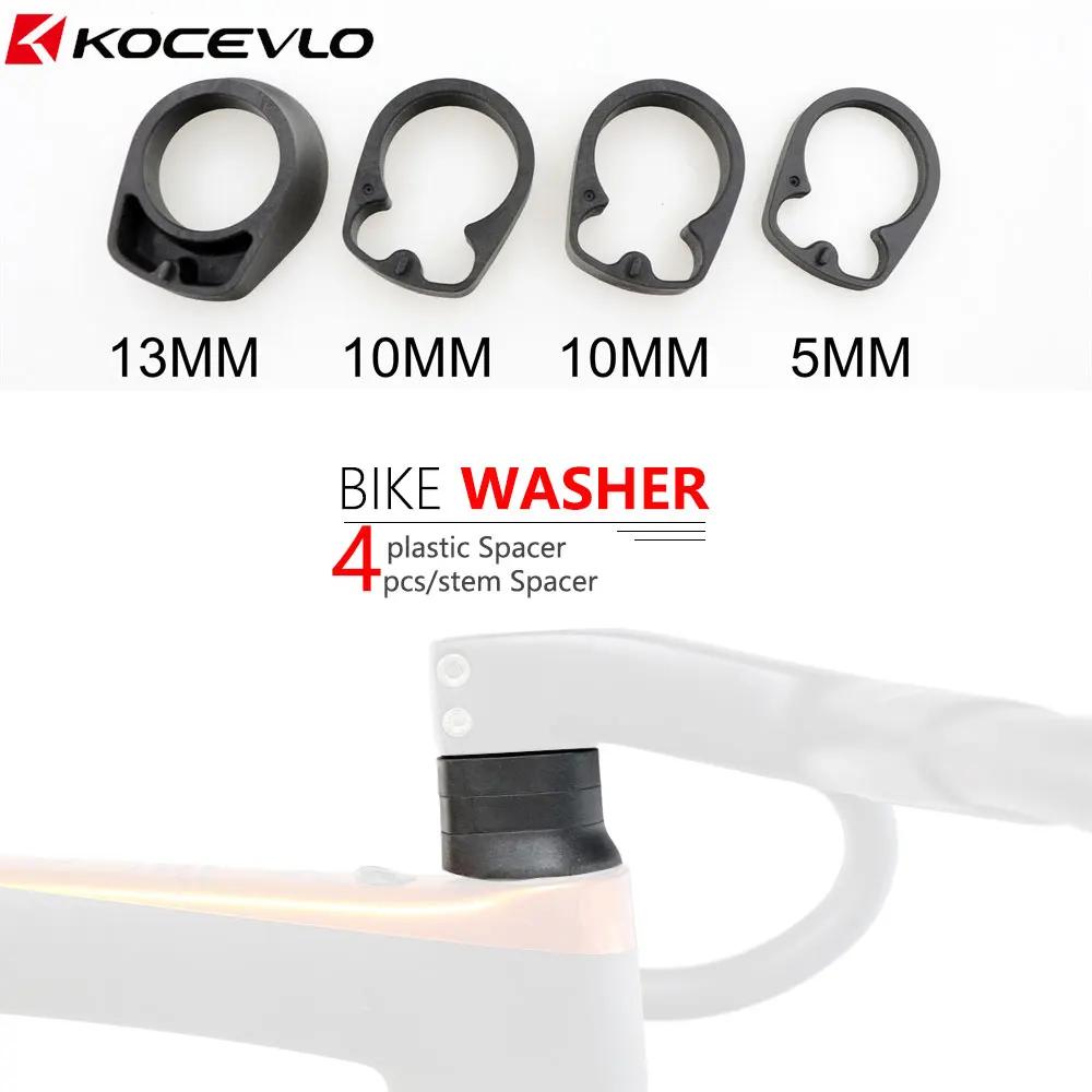 KOCEVLO – jeu d'entretoises de tige de vélo de route, 4 pièces, pour fourche 1-1/8(28.6mm), guidon i