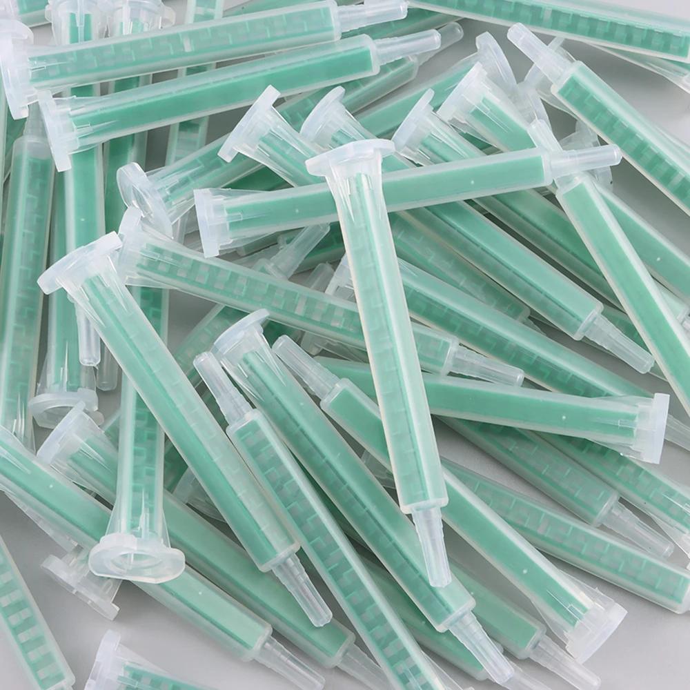 Buse de mélange de résine époxy, mélangeur statique, Tube de mélange adhésif, seringue pour pistolet