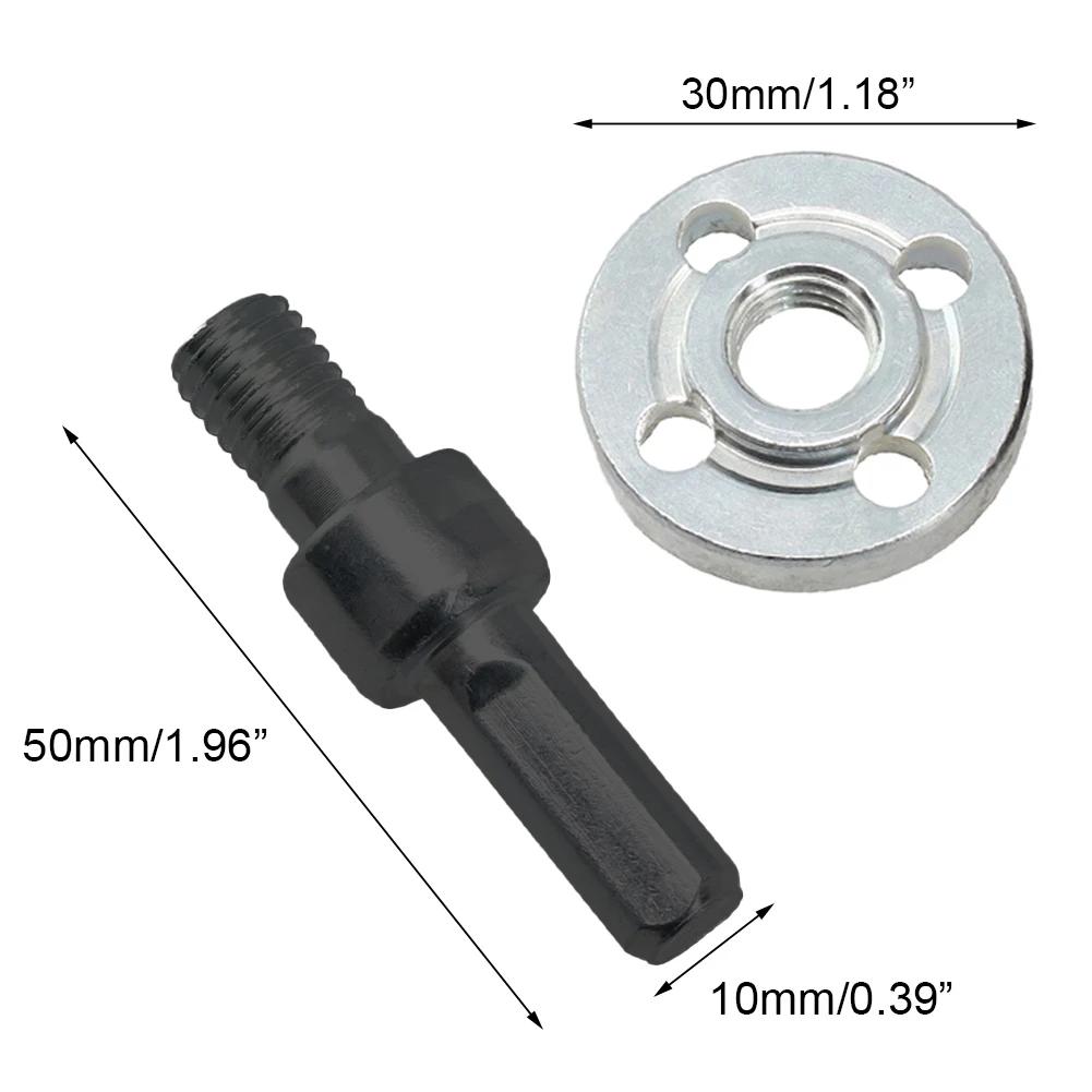 Perceuse électrique de 10mm pour meuleuse d'angle, ensemble de convertisseur de bielle, adaptateur d