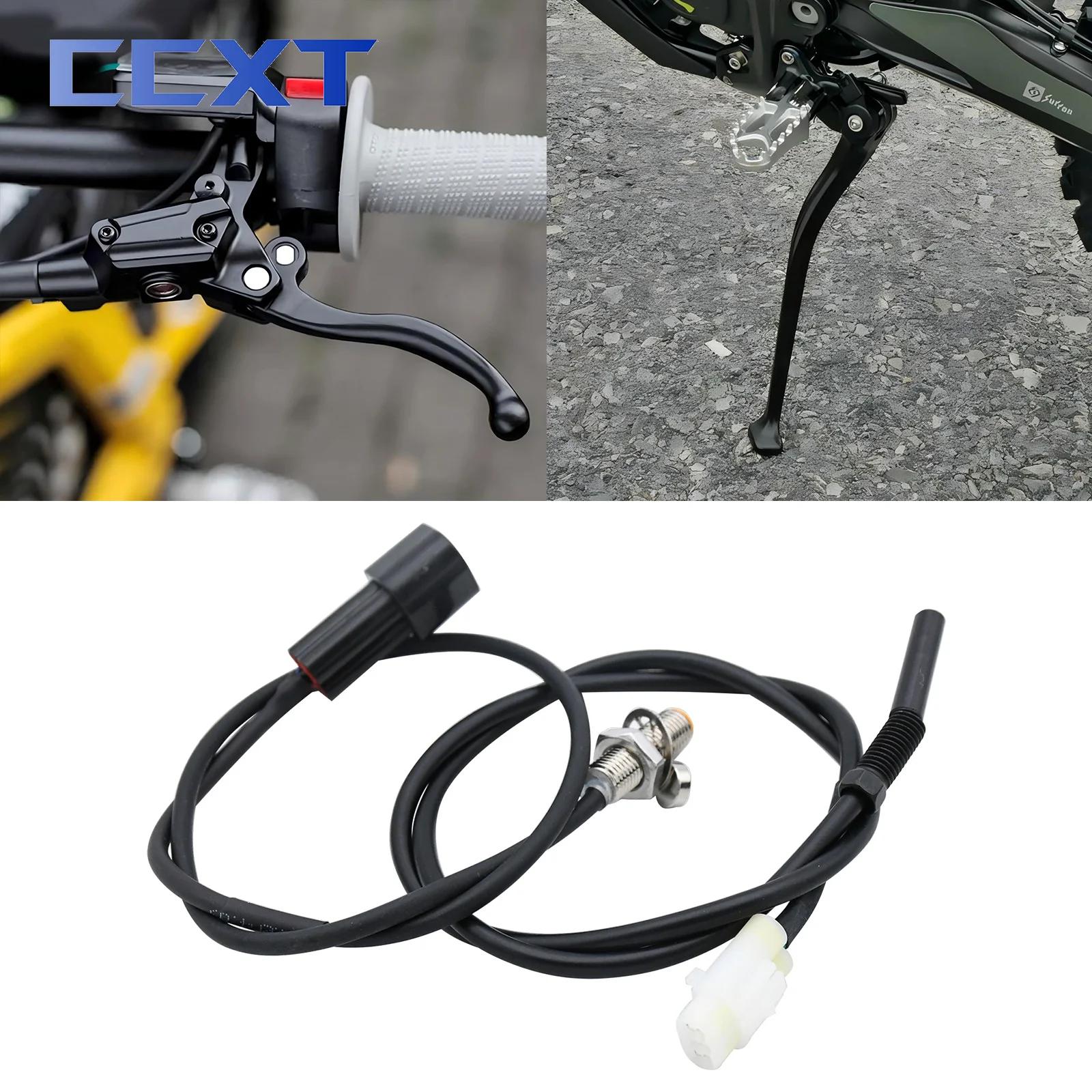 Ligne d'interrupteur d'arrêt de frein de moto électrique, support de déclinaison, support latéral, l
