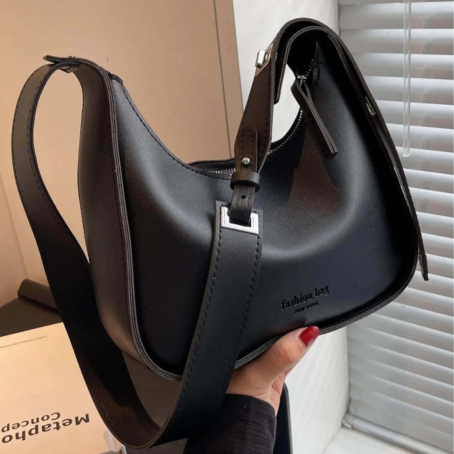 Sac sous les bras polyvalent pour femme, sac décontracté Bergame, initié, marée, mode haut de gamme,