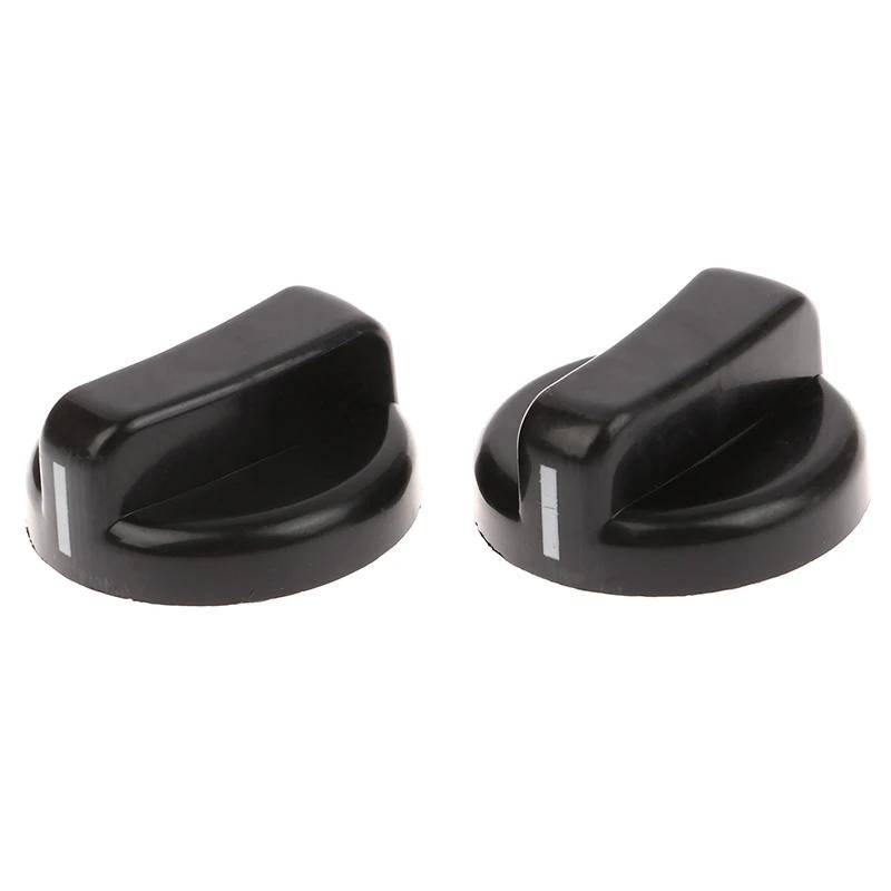 Poignée en plastique générale de 8mm, 2 pièces, remplacement de cuisinière à gaz, bouton de commande