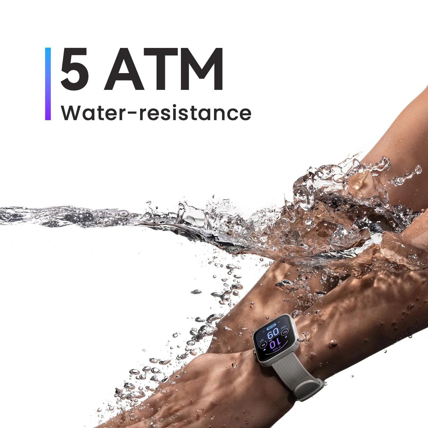Amazfit-Bip 3 Smartwatch pour Homme et Femme, Cadeau d'Anniversaire, Mesure de la Saturation en Oxyg