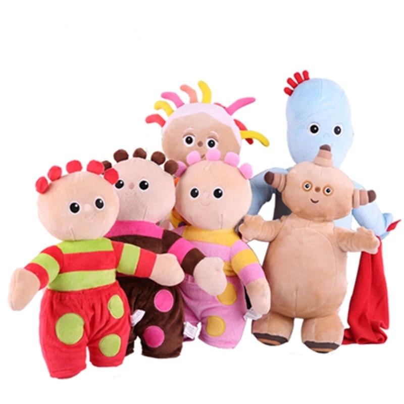 Kwaii dans le jardin de nuit Makka Pakka & Iggle Piggle & Upsy Daisy & Tombliboos jouets en peluche 
