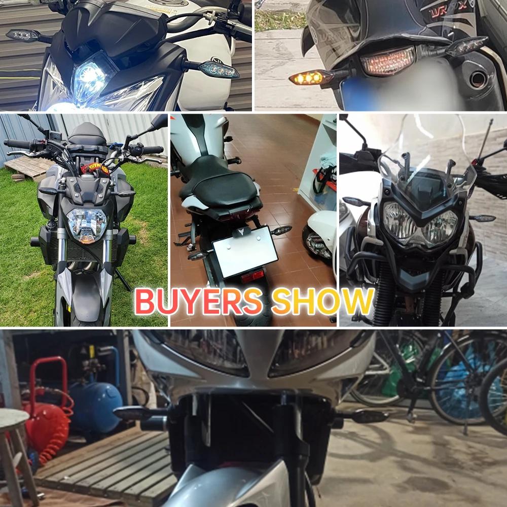Clignotant LED pour YAMAHA FZ 16 250 FZS 150 FZ1 FZ8 Tenere 700 XSR Tracer 900/GT, accessoires de mo