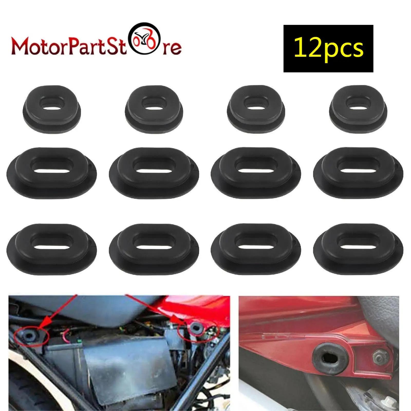 Oeillets en caoutchouc pour moto, couvercle latéral du corps, boulon de carénage Goldwing pour Honda