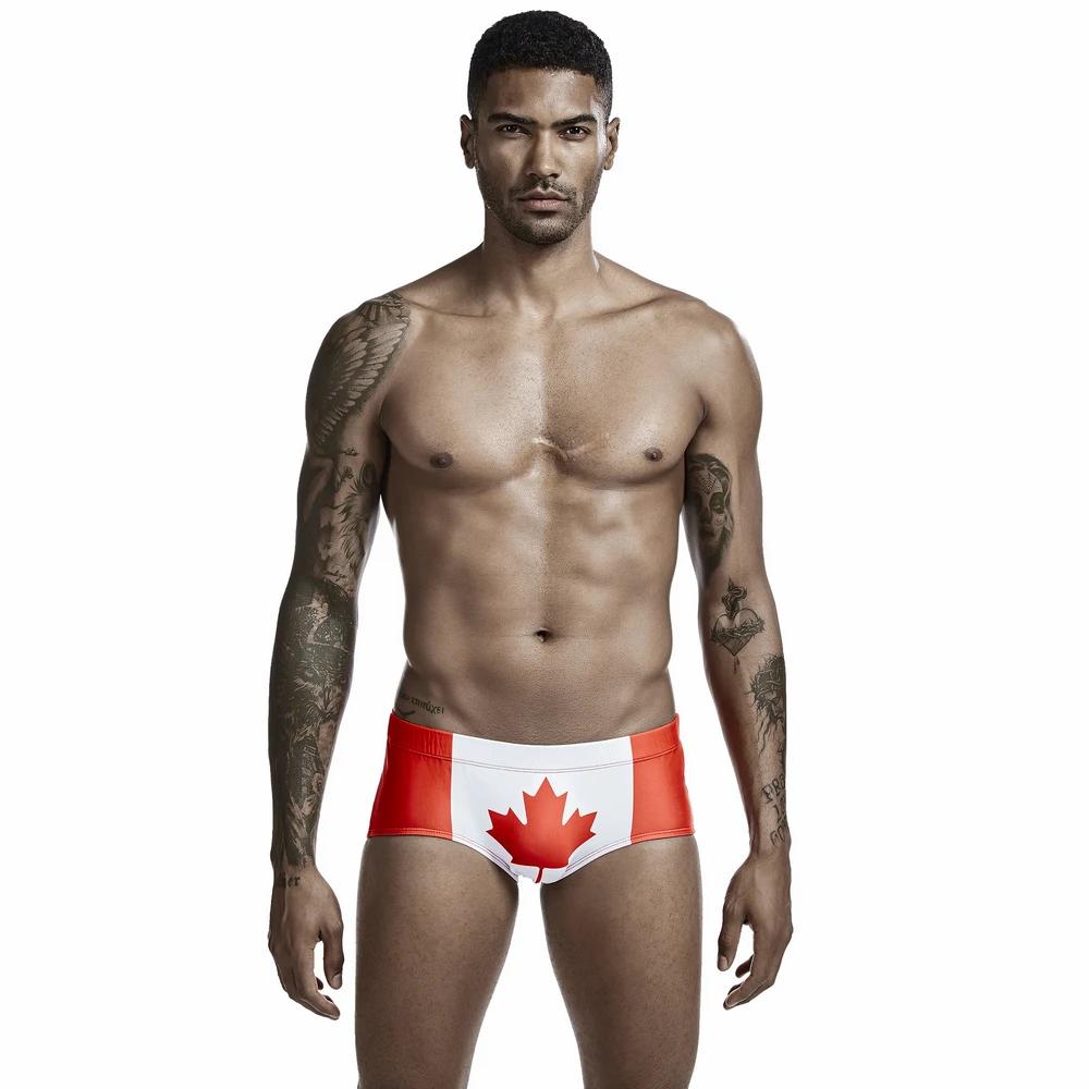Seobean-Maillot de bain à angle plat pour homme, maillot de bain, natation, natation aquatique, drap
