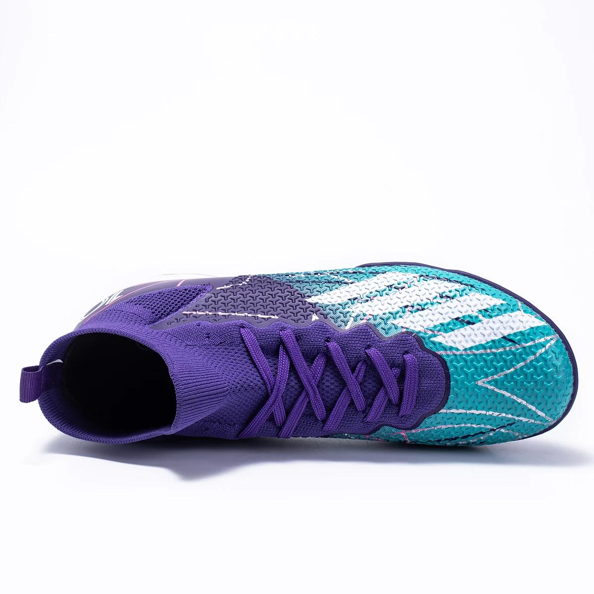 Chaussures de Football de sport professionnel TF ongles cassés adolescents en plein air chaussures d