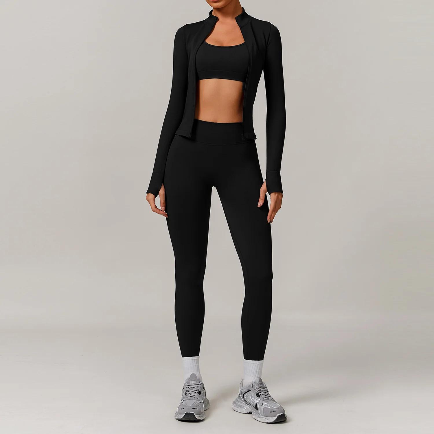 Ensemble de Yoga pour femmes, vêtements d'entraînement sans couture, vêtements de sport, Fitness, ma