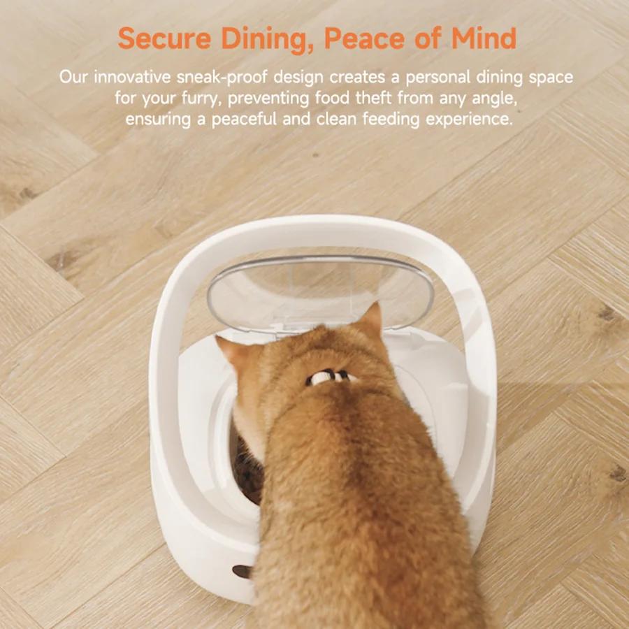 Nouveau mangeoire Petoneer NutriCare sur mesure pour les ménages multi-animaux mangeoire pour animau