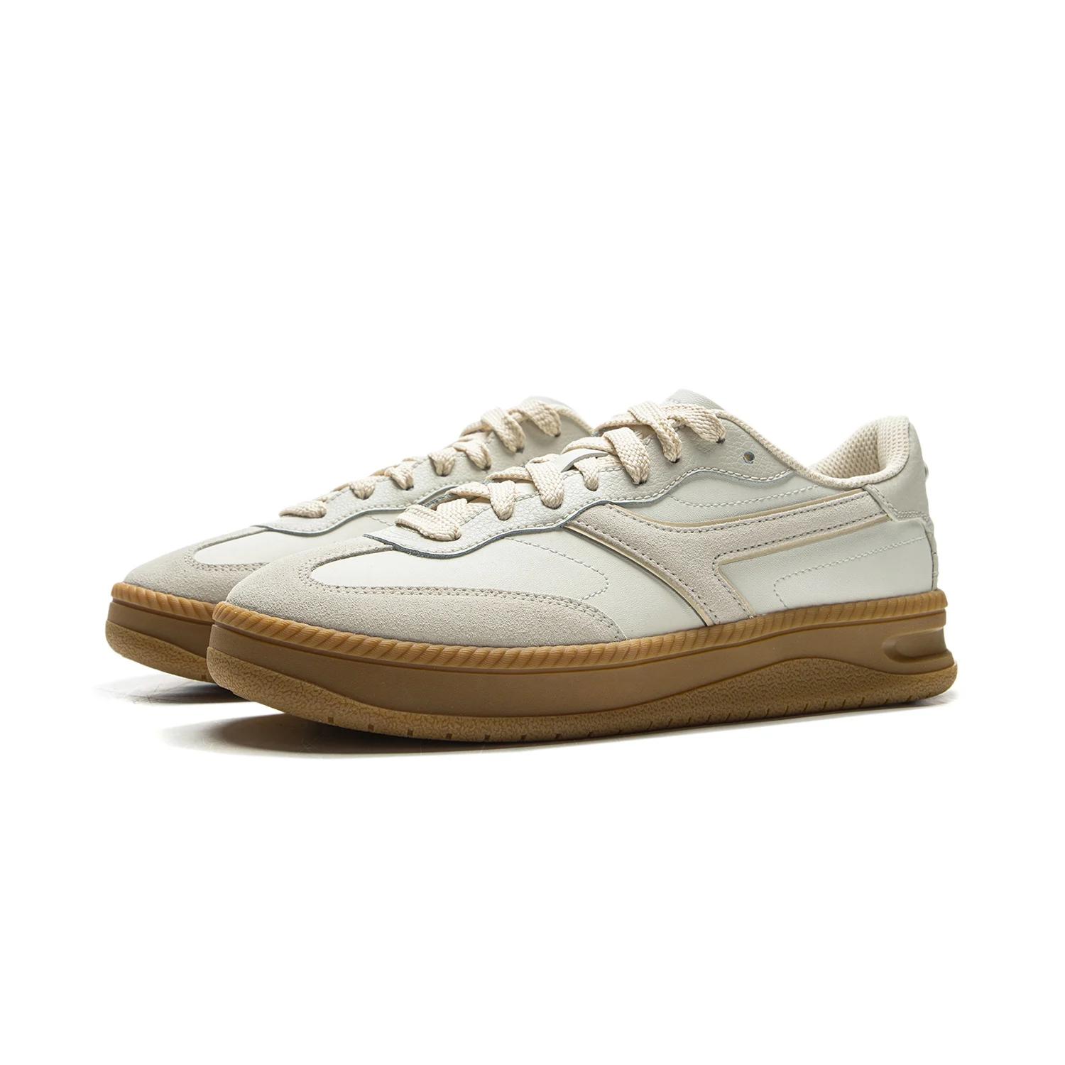 Li-Ning Chaussures de style de vie LN IVY pour femmes, confortables, rétro, élégantes, classiques, d