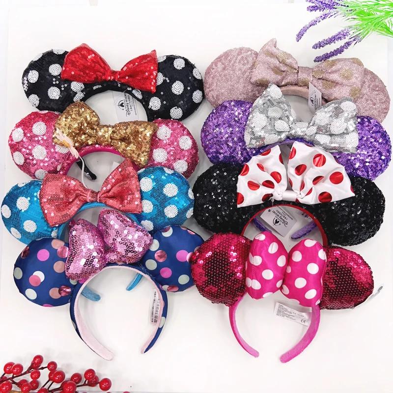 Bandeau oreilles Disney Mickey, feu d'artifice, avec Jack Pumpkin King, bandeau Cosplay, lettre Disn