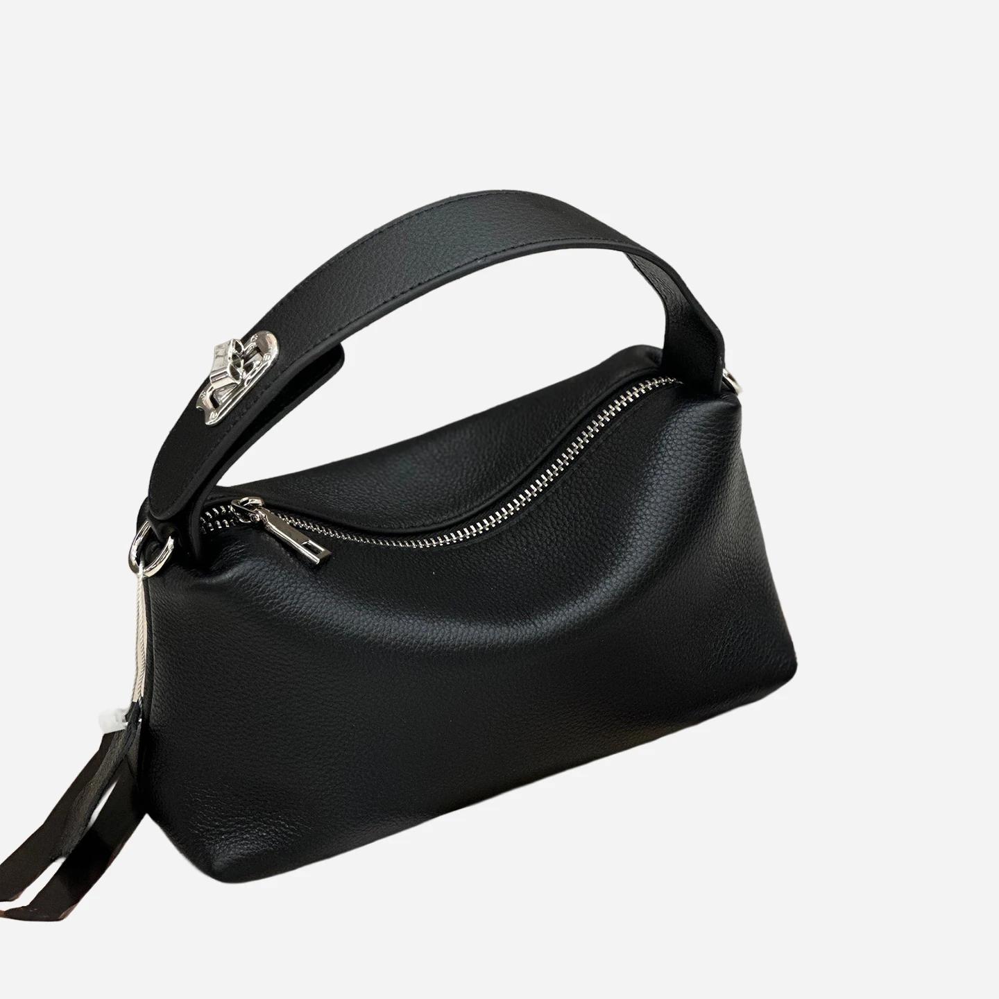 Sac à main pour femme Mendy, sac bandoulière, sac à main, sac à main en cuir véritable souple de lux
