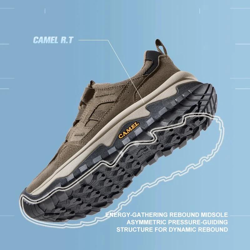GOLDEN CAMEL – chaussures de randonnée en plein air pour hommes et femmes, baskets respirantes antid