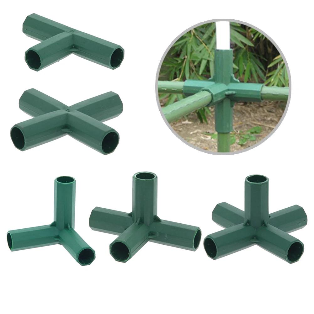 Raccord en PVC pour cadre de serre, support stable, connecteur de construction, 5 types, rapDuty, 16