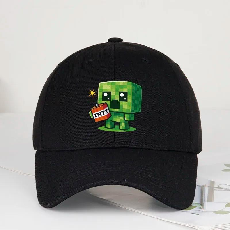 Casquette de baseball à motif Creeper |   Casquette Hip-Hop unisexe, légère et ajustée, idéale pour 
