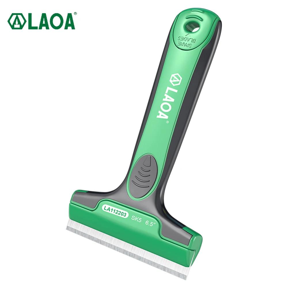 LAOA Spatule de nettoyage multifonctionnelle pour verre, carrelage, colle, autocollants et peinture 